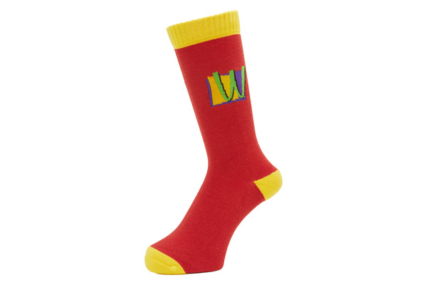 POISON SOCKS RED 1