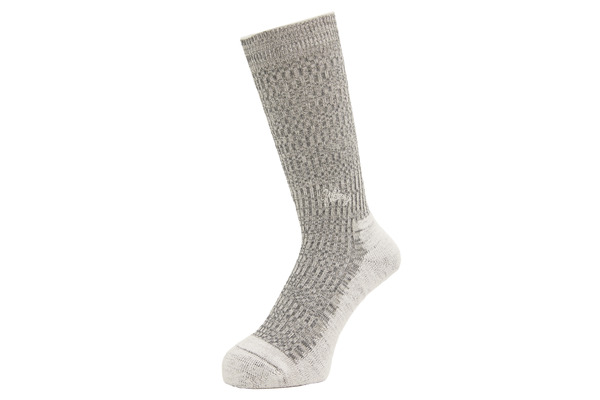 DOUBLE JACQUARD EMJAY SOCKS GREY 1