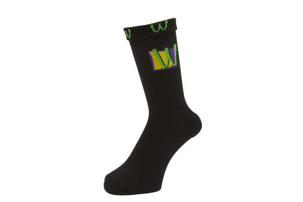 POISON SOCKS BLACK 2