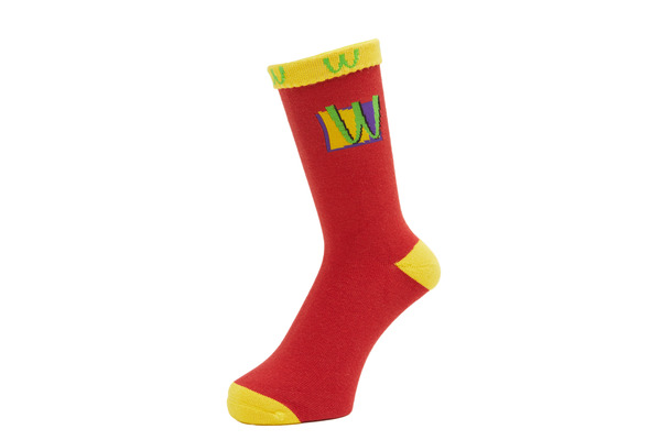 POISON SOCKS RED 2