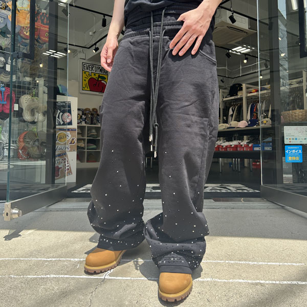 パンツ GUAPI GUAPI/ Obsidian Black reflective cargo pants |