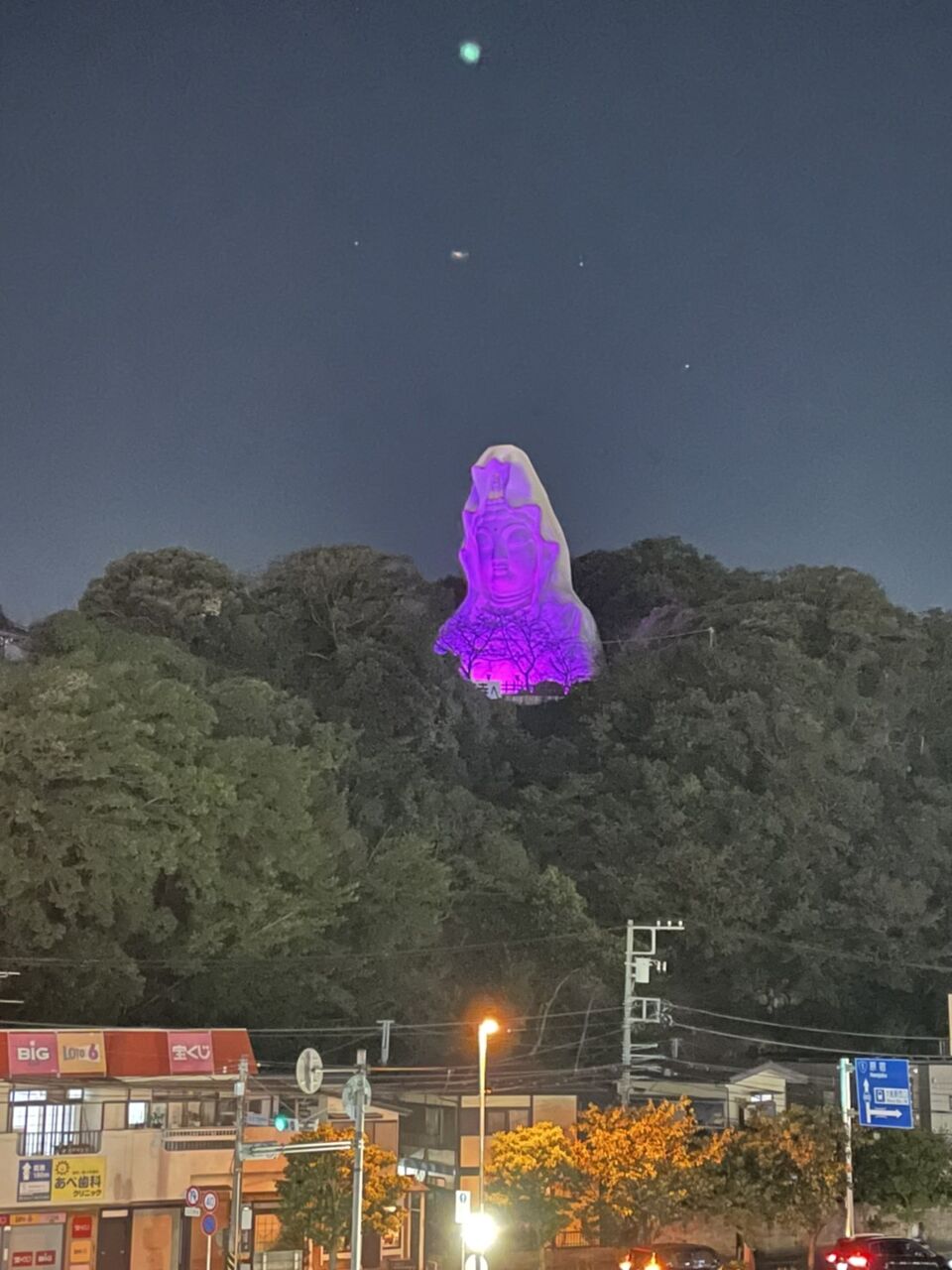 写真 大船観音 ライトアップ 1633440288767