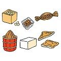 写真 大豆製品 2 - (120x120) に縮小