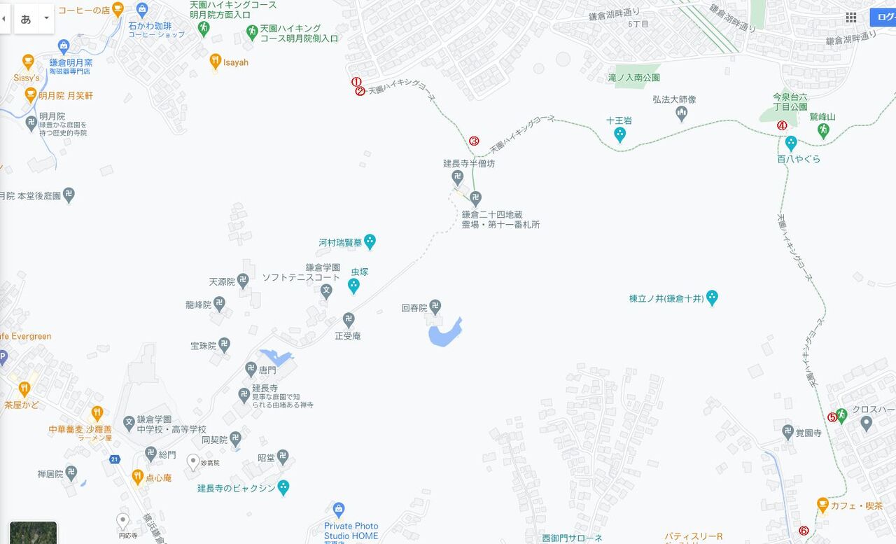 鎌倉天園ハイキングコース 今泉台4丁目から覚園寺 ルートまとめ Tokyofreqのblog 鎌倉天園ハイキングコース 今泉台4丁目から覚園寺 ルートまとめ Tokyofreqのblog