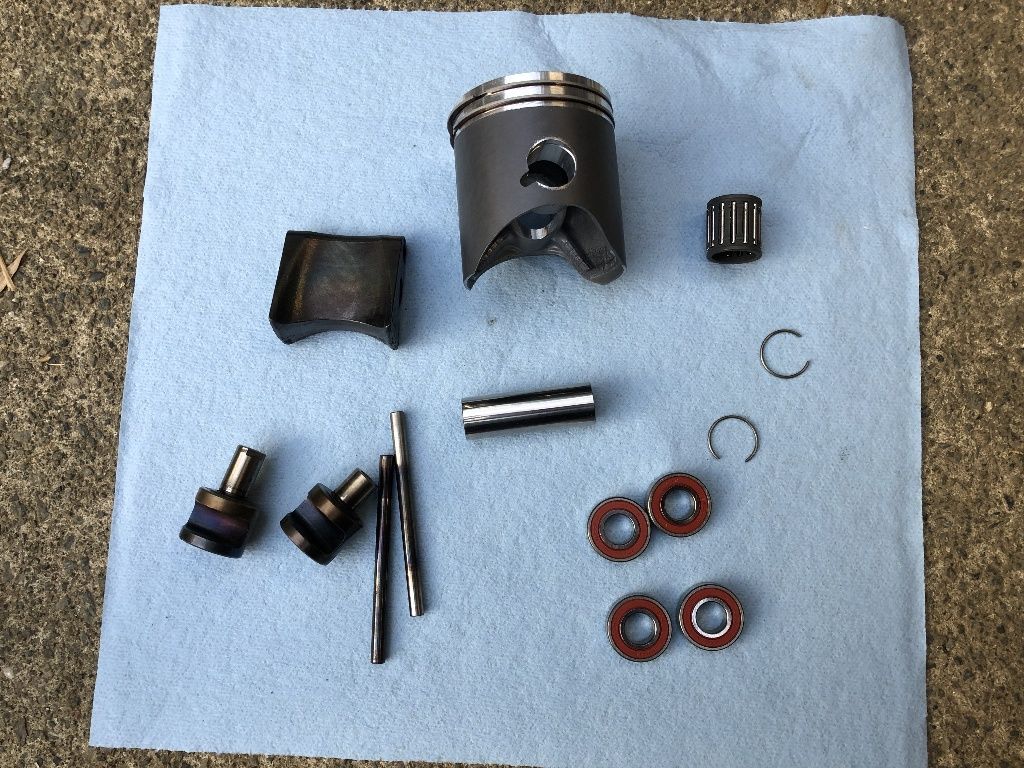 RR2T 125 ピストン交換 : フレアライン塾長のブログ