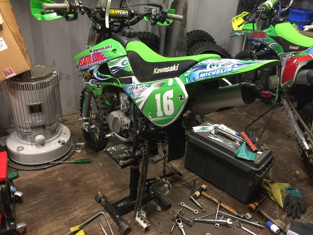 KX65整備 : フレアライン塾長のブログ
