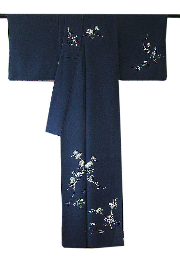 時代屋 裄64.4ｃｍ 作家物 附下げ 訪問着 西陣織 袋帯 帯揚 帯〆 4点 セット 正絹 未使用 仕付糸付 袷 共八掛 150ｃｍ～156ｃｍ HH1407