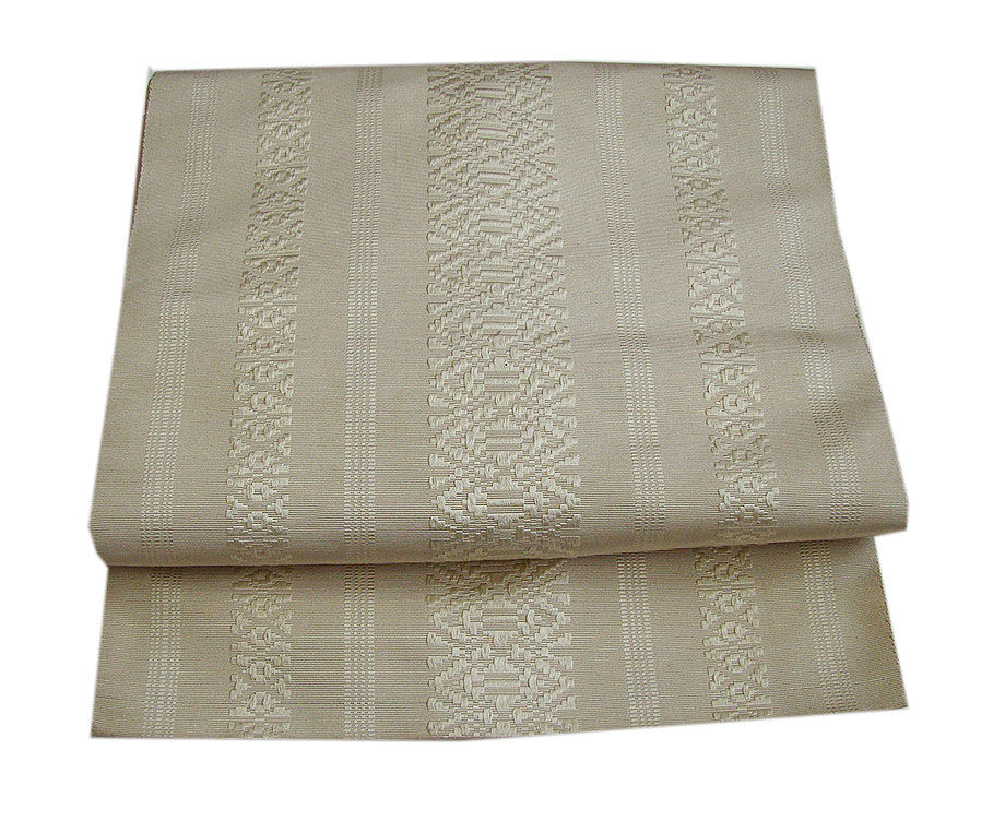 時代屋 裄63.6ｃｍ 一越地 小紋 博多織 なごや帯 帯〆 帯揚げ 4点 セット 正絹 仕立上り 袷 148ｃｍ～154ｃｍ KK559