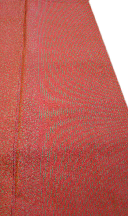 時代屋 裄69.0cm ロング寸 お茶事 一越地 江戸小紋 袷 正絹 未使用 158cm~165cm KK460