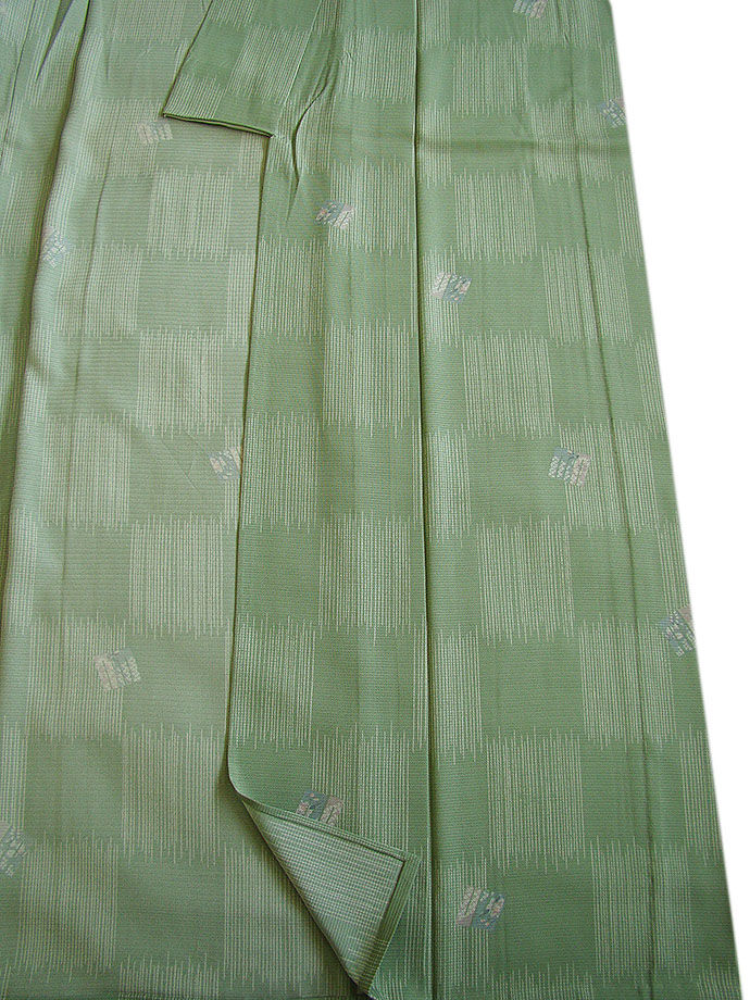 時代屋 裄65.2ｃｍ 夏物 お茶事 駒絽 ３本絽 鮫小紋 正絹 仕立上り 152ｃｍ～158ｃｍ KK627