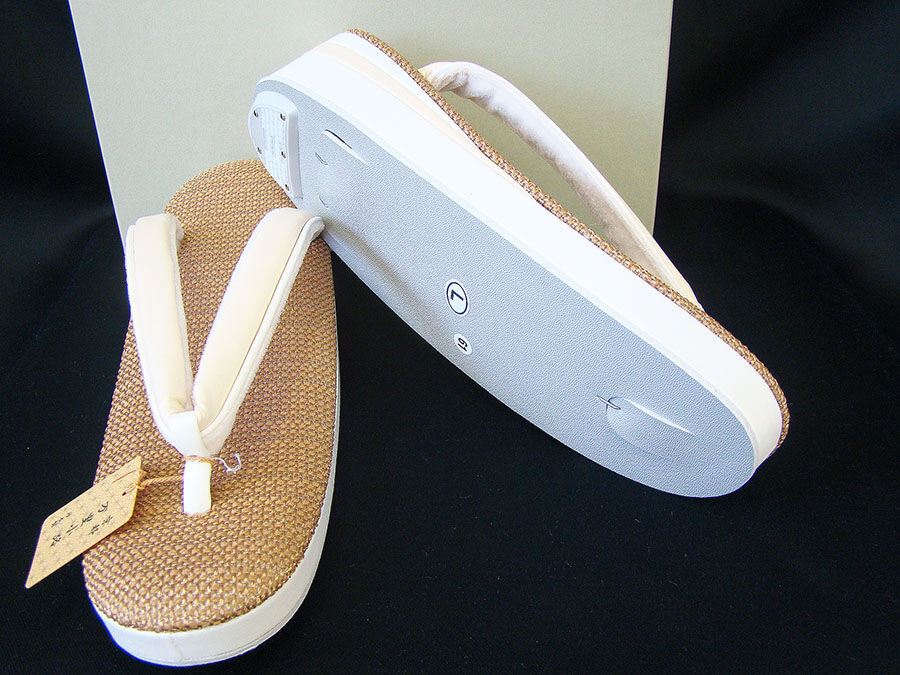 時代屋 新品 夏物 L寸 履きやすい 低反発 草履 日本製 未使用 Ｚ110