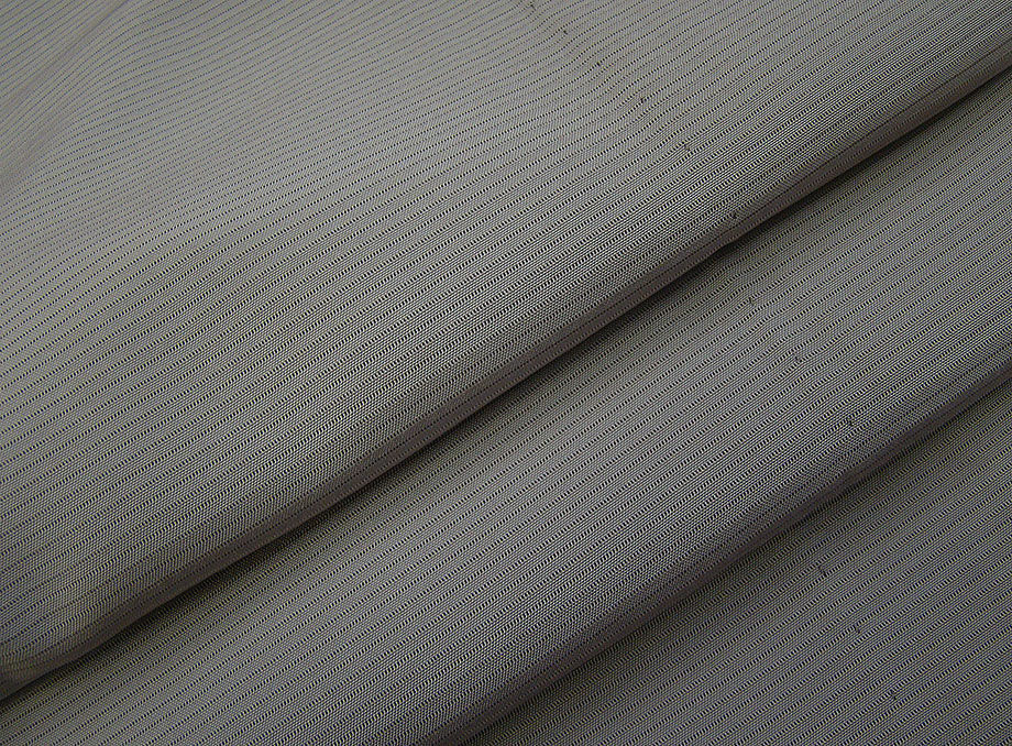 時代屋 裄77.7ｃｍ 夏物 超ロング寸 175ｃｍ用 駒絽 ５本絽 色無地 正絹 仕立上り うそつき袖 揚羽扇蝶 170ｃｍ～176ｃｍ Ｍ852