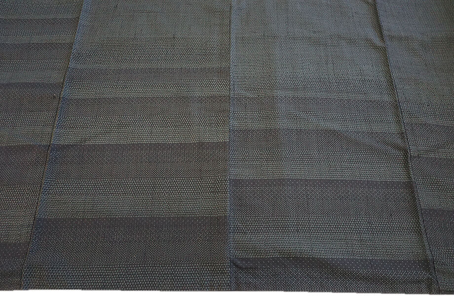 時代屋 裄70.1ｃｍ ロング寸 墨色 紬 訪問着 正絹 仕立上り 袷 160ｃｍ～168ｃｍ Ｔ545 時代屋 裄70.1ｃｍ ロング寸 墨色 紬 訪問着 正絹 仕立上り 袷 160ｃｍ～