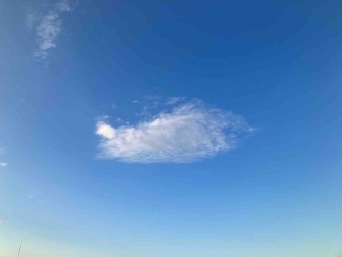 今日の空