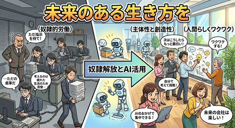 未来のある生き方を