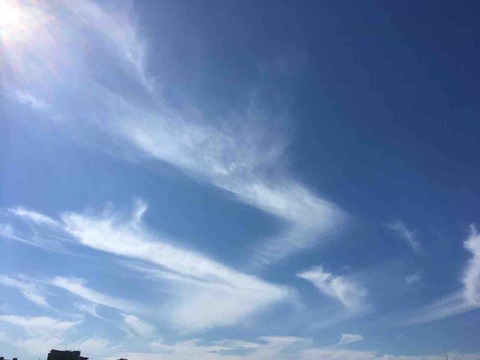 今日の空模様