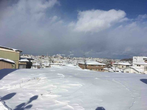 雪　空