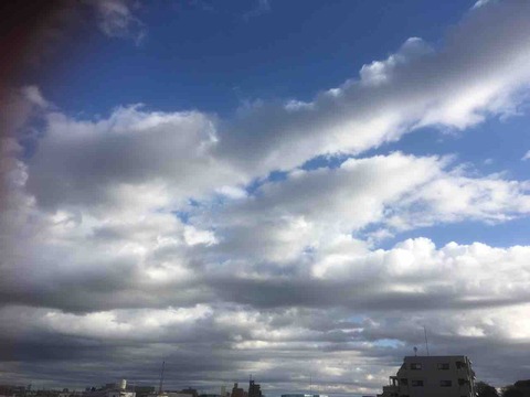 今日の空模様