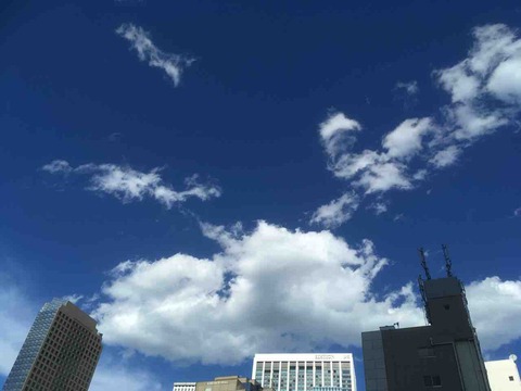 今日の空模様