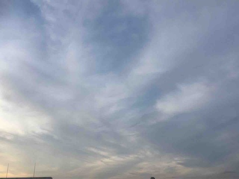 今日の空模様