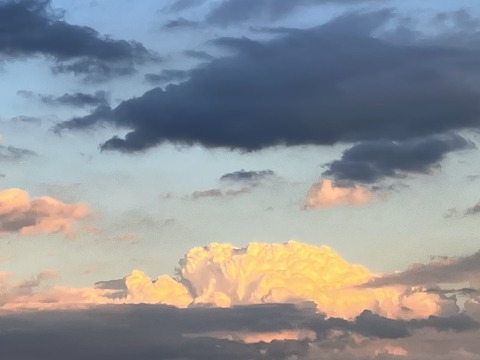 今日の空