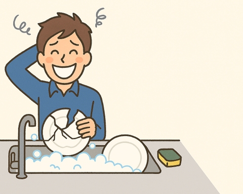 笑って誤魔化す自分の失敗