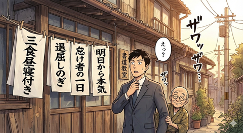 不思議な書道教室