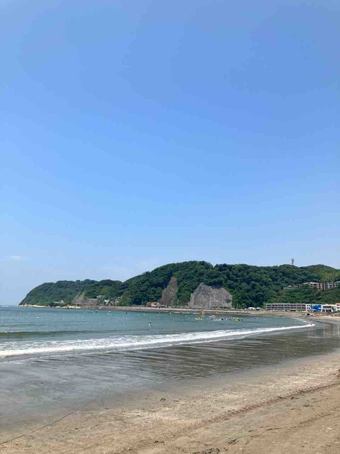 今日の空と海