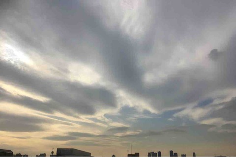 今日の空模様