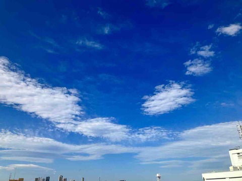 今日の空