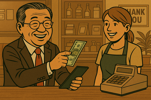 会計をする