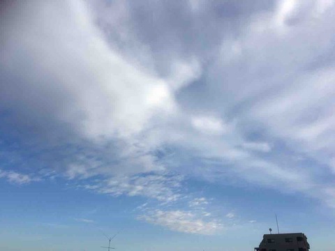今日の空模様