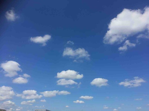 今日の空模様