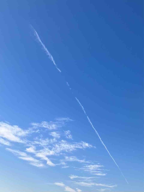 今日の空
