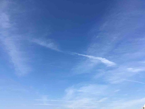 今日の空