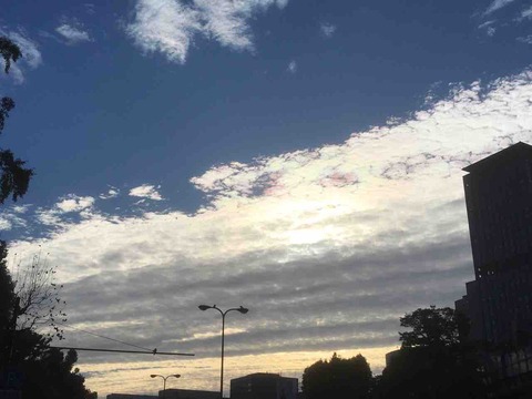 今日の空模様