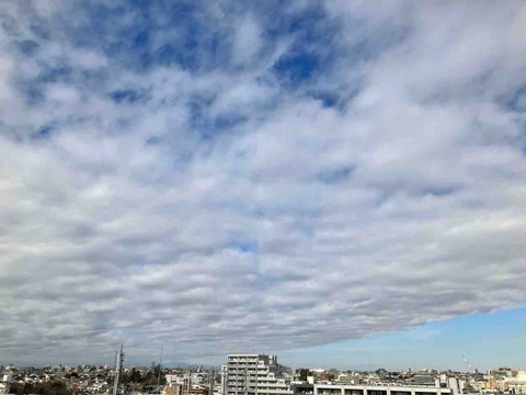 今日の空
