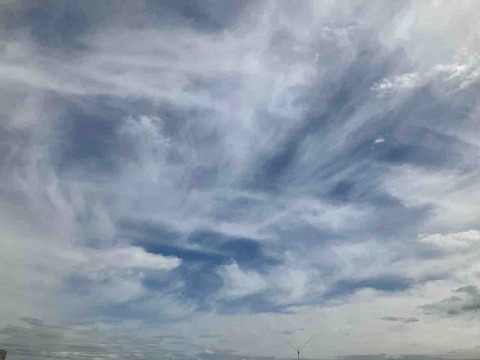 今日の空