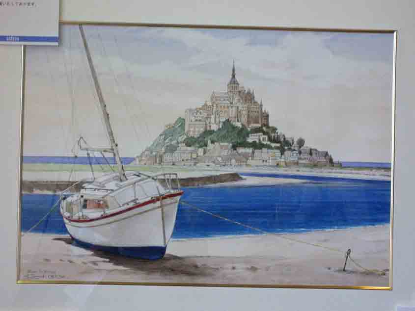 フランスを描く モンサンミッシェル編 ドリル版 水彩画プロの裏ワザ