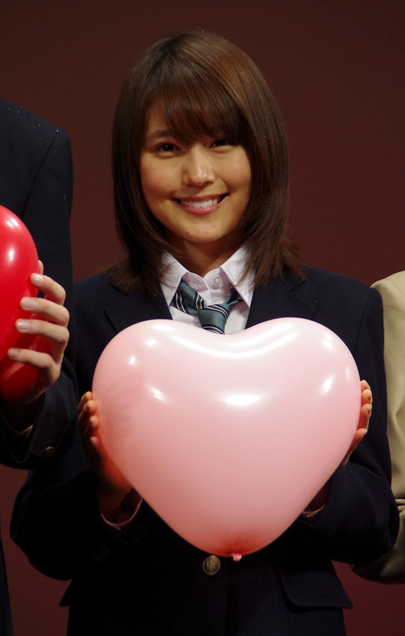 有村架純☆映画『ストロボ・エッジ』完成披露舞台あいさつに登壇