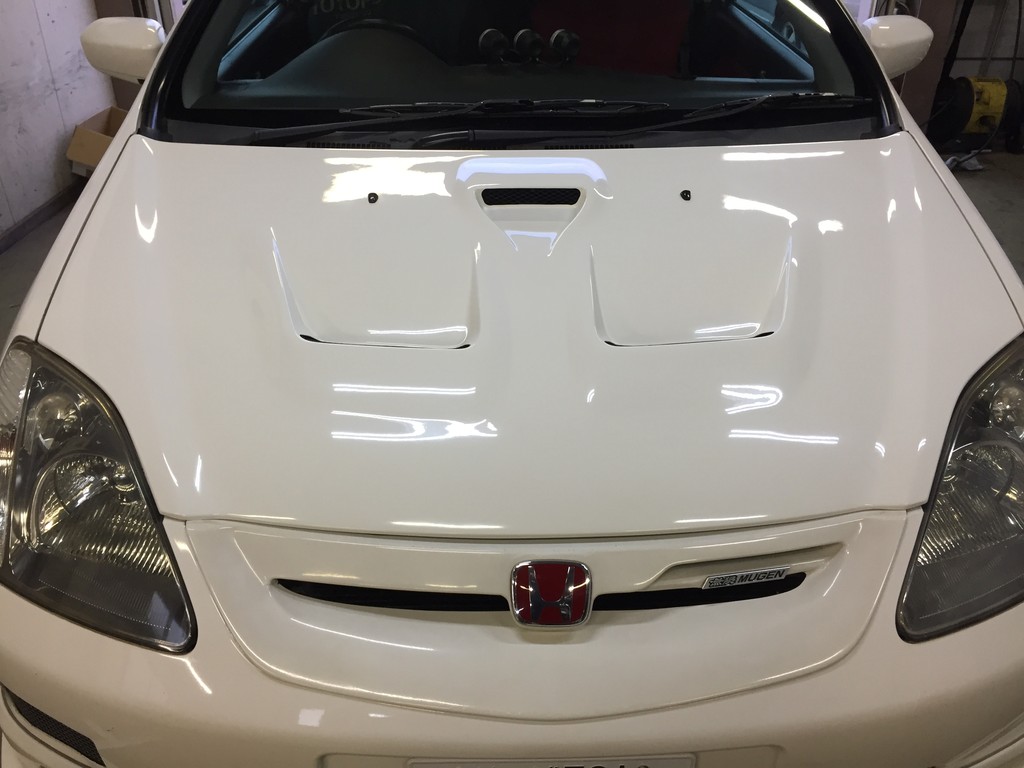 EP3用 AEROWORKZ FRP製ボンネット EP3用 AEROWORKZ FRP製ボンネット AERO BONNET | TAKE OFF OFFICIAL WEB