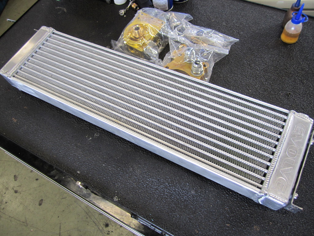 S15シルビア オイルクーラー取り付け : FLARE blog