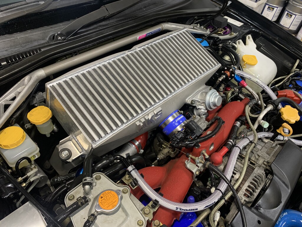 GDB インタークーラー インプレッサGDB インタークーラー