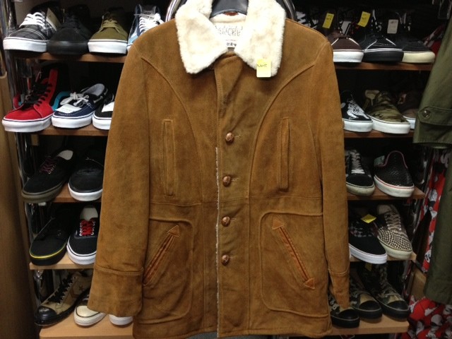 schott スウェード ランチコート : 豊橋市 古着屋 フラッシュ