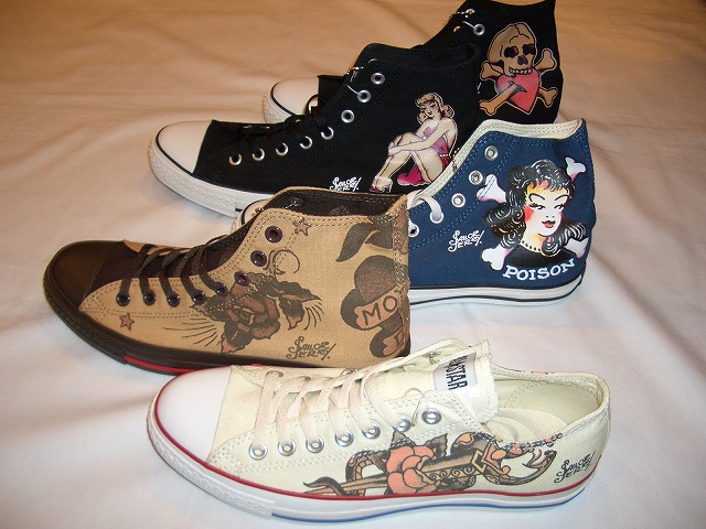 コンバース オールスター セーラージェリー sailor jerry 限定版 