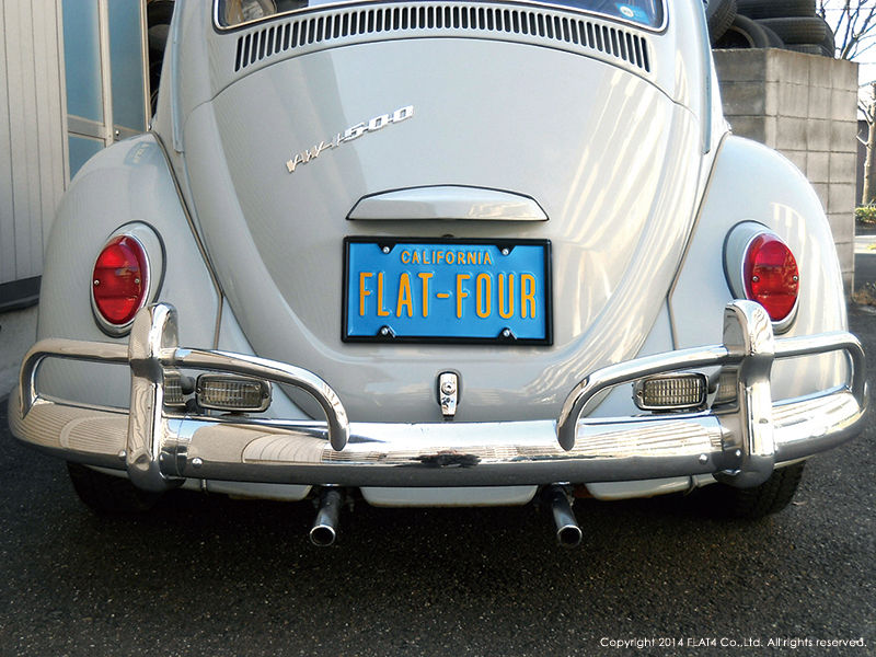 空冷ワーゲン　ビートル用ヨーロピアンリアバンパー　社外品　 空冷 VW ビートル 低年式 ヨーロピアン シングル バンパー リア 中古