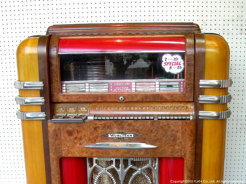 Vintageジュークボックス展示中 Today S Flat4