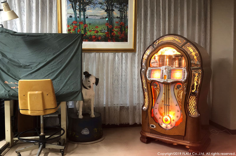 □VINTAGE JUKEBOX「1947 Wurlitzer 1080」を納品致しました