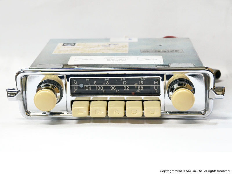 □VINTAGE RADIO FOR VINTAGE VW! : Today's FLAT4