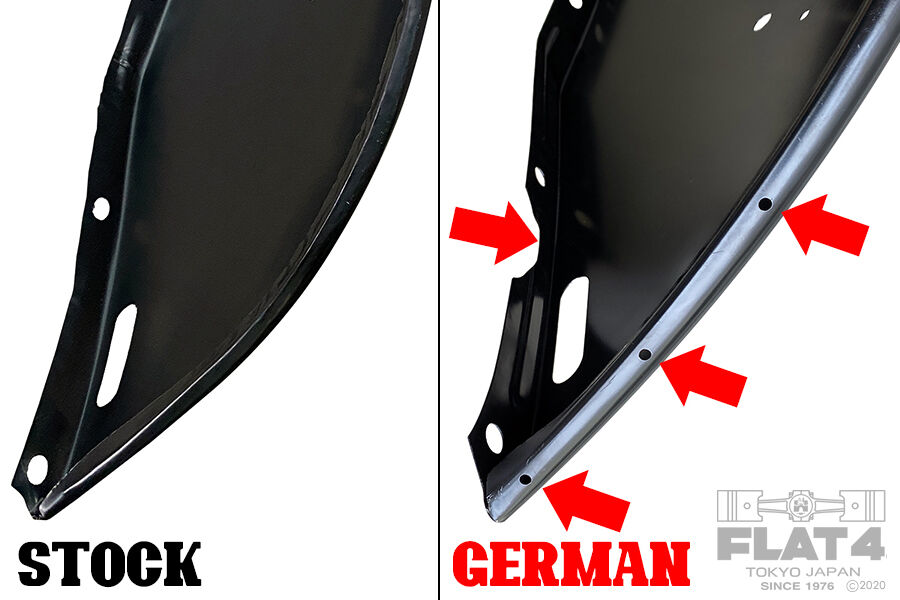 □GERMAN ハイクォリティー リアフェンダーを徹底検証